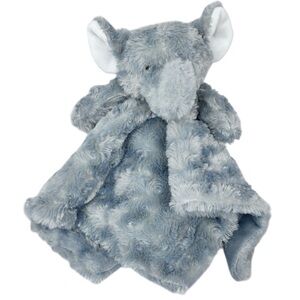 Necessities TenderTyme Plush Grey Swirl Elephant Lovey Snuggy Security Blanket